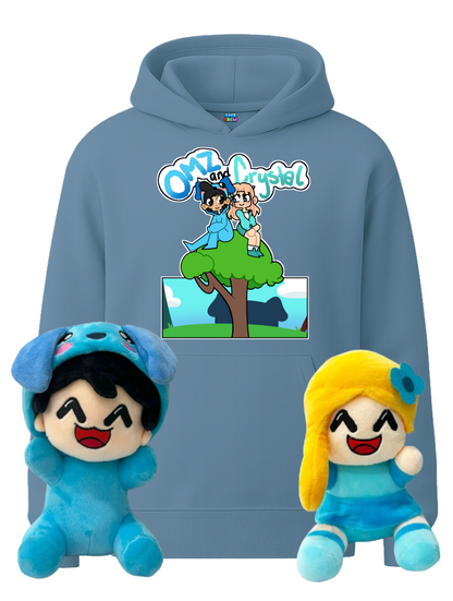 Omz & Crystal Plush & Hoodie Bundle