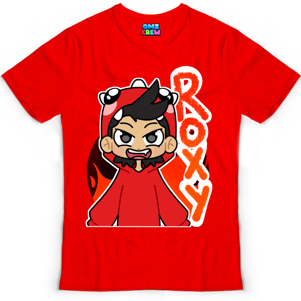 Fnaf Roxy Raceway Merch Omz & Roxy Plush & Shirt Bundle