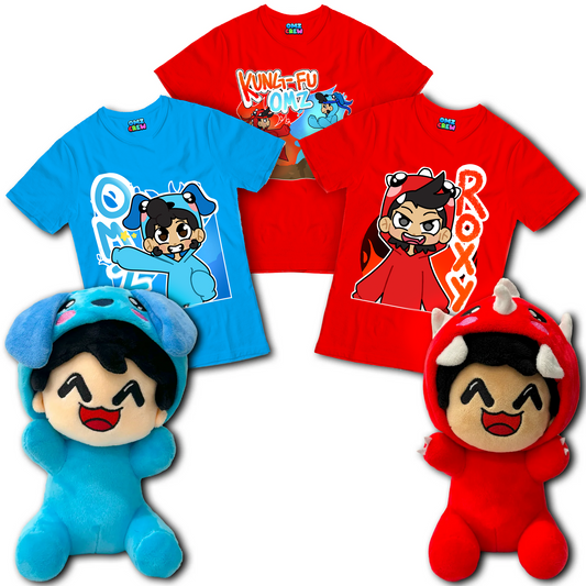 Omz & Roxy Plush & Shirt Bundle