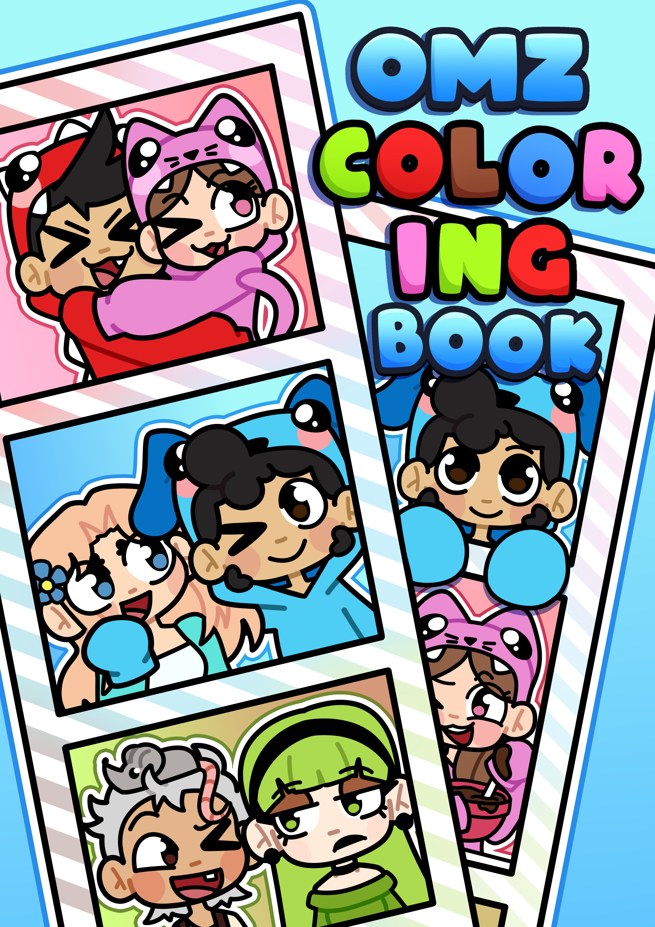Omz Crew Coloring Book Omz crew coloring book