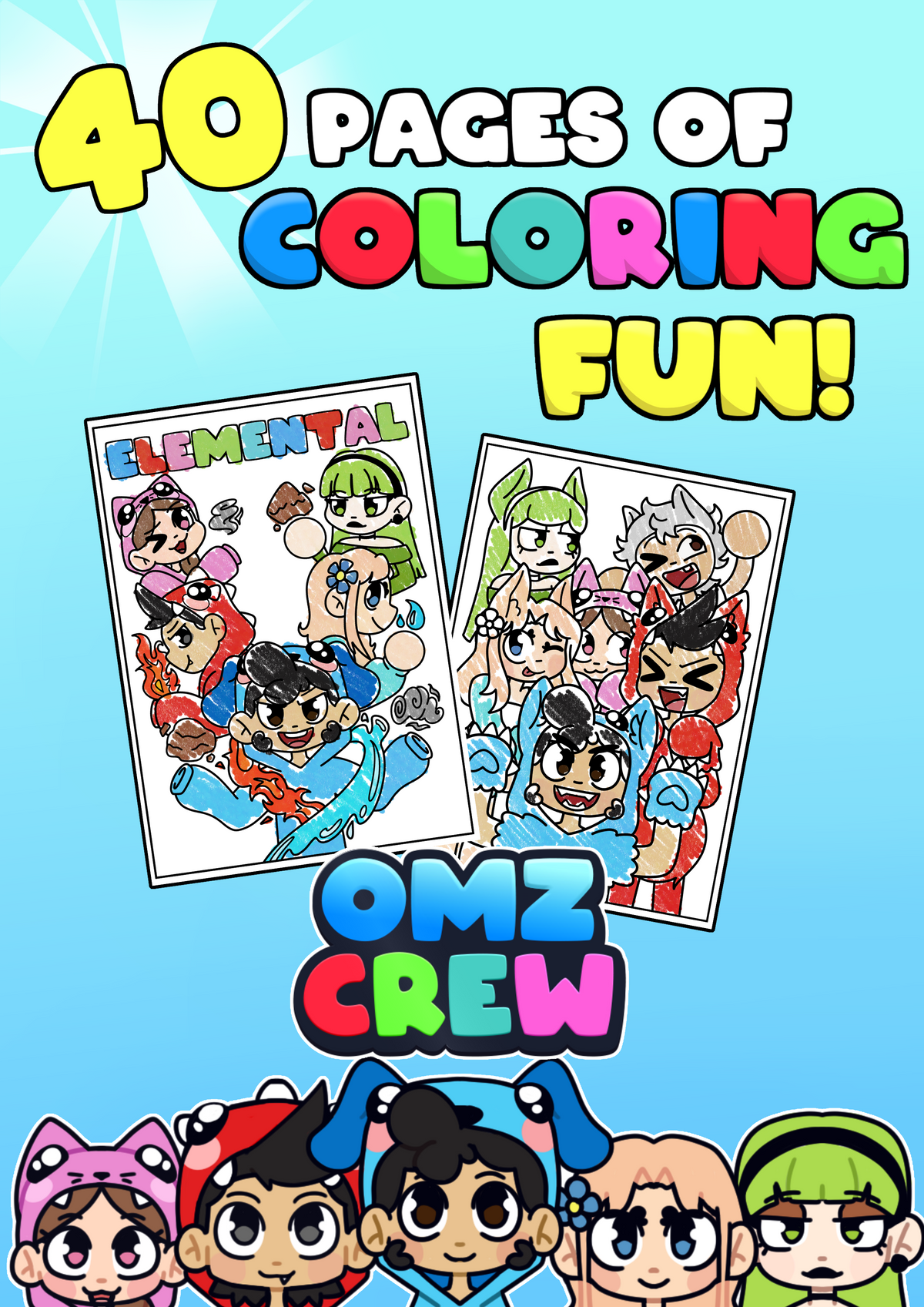 Oms Roxy Omz Coloring Pages Printable Pdf