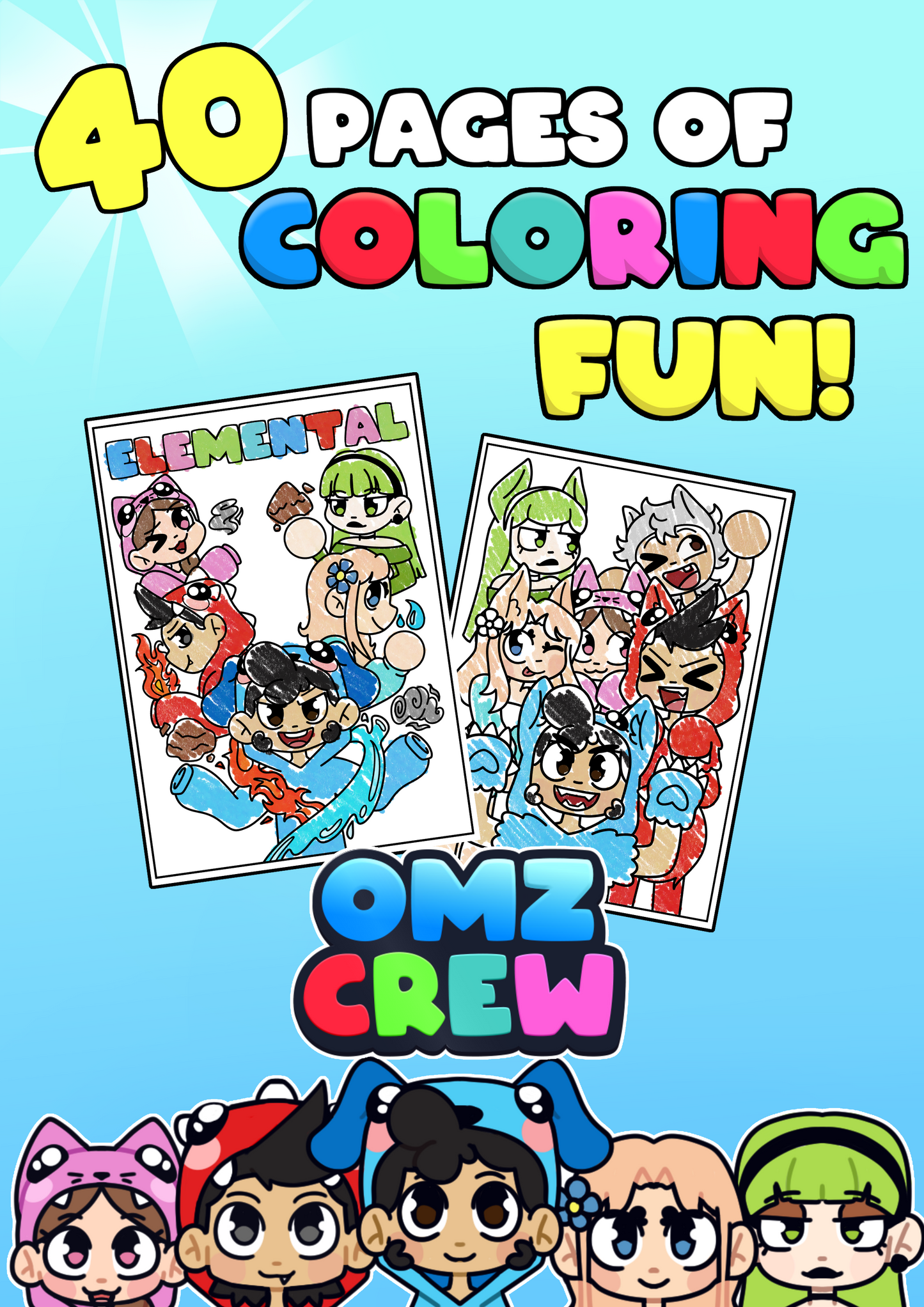 Omz Crew Coloring Book!