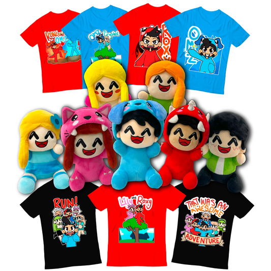 Omz Crew Plushies & Shirt Bundle