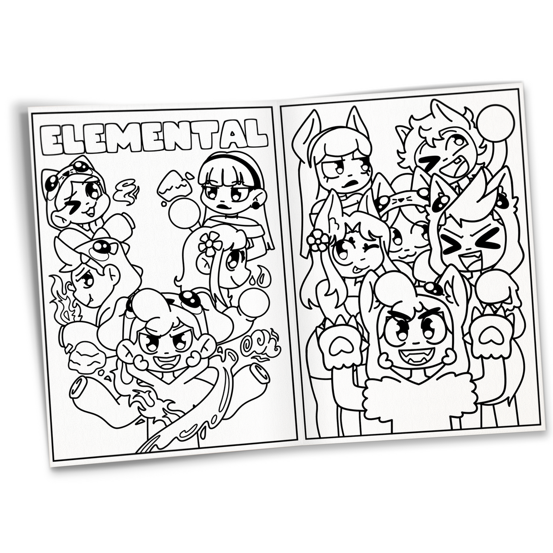 Kin Tin Colouring Omz Crew Coloring Book!