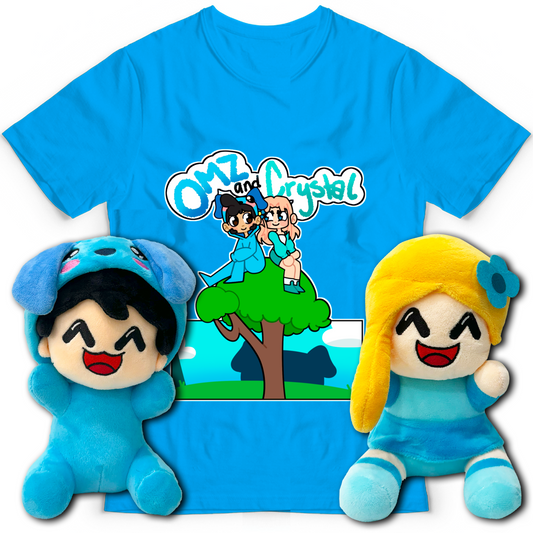 Omz & Crystal Plush & Shirt Bundle